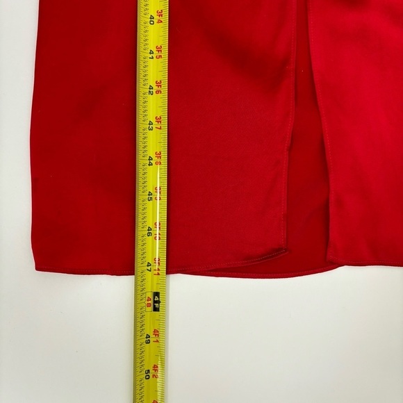 Mother of All Rose Midi Dress in Red Size L - Picture 15 of 15